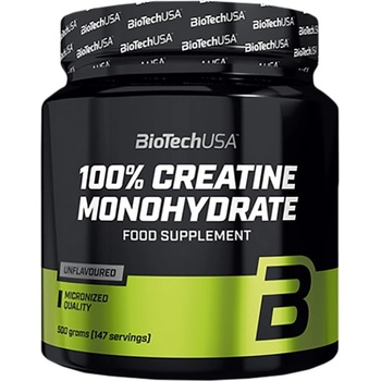 BioTechUSA 100% Creatine Monohydrate Powder | Unflavored [500 грама]