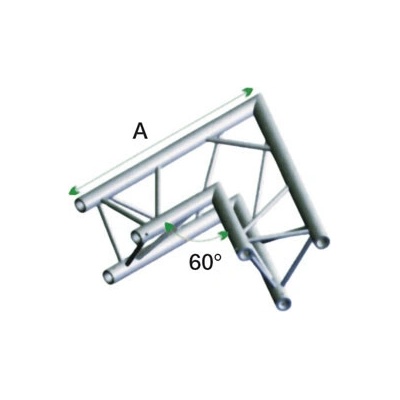 Showtec DT22-002 Corner 60 Degrees incl connectors