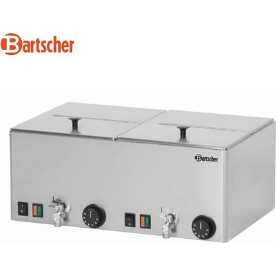 Bartscher Ohřívač párků 2 vany 535 x 370 x 240 mm - 2 kW / 230 V - 10,4 kg