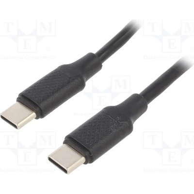 Gembird CC-USB2-CMCM60-1.5M USB 2.0, USB C vidlice,z obou stran, 1,5m, černý