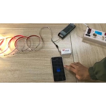 Tuya wifi led Лента Бягаща Светлина | Комплект: Захранване+tuya wifi Контролер+ Дължина: 10м