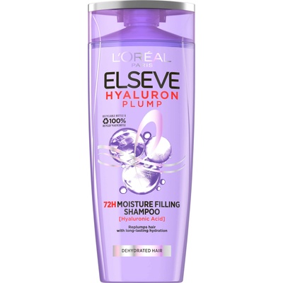 L'Oréal L'Oréal Elseve Шампоан Hyaluron Plump, 400 ml