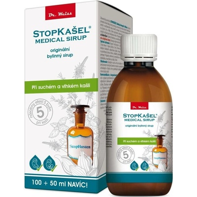 Dr. Weiss Stopkašel Medical sirup 150 ml