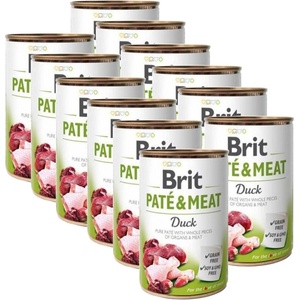 Brit Консерва Brit Paté & Meat Duck 12 x 400 г