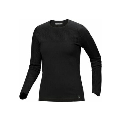 Arcteryx Hallam Merino Wool Crew Women Čierna