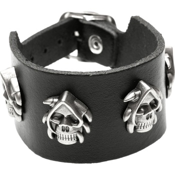 Black & metal Гривна Черепи - bwz-717