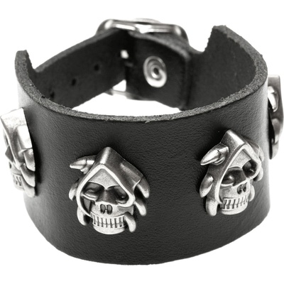 Black & metal Гривна Черепи - bwz-717