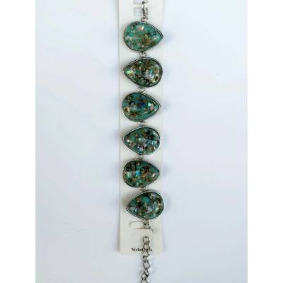 Fashion Jewelry malachitové oko 2-bn062