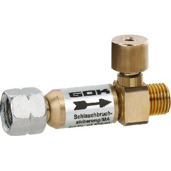 GOK Защитен клапан срещу скъсване на маркуча - 50 mbar (75462)