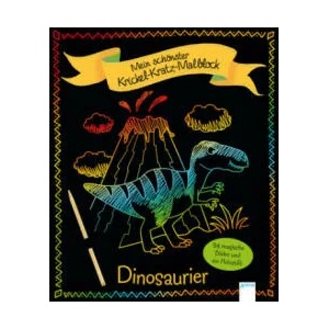 Mein schönster Krickel-Kratz-Malblock. Dinosaurier | Ilka Röhling (ISBN: 9783401717418)
