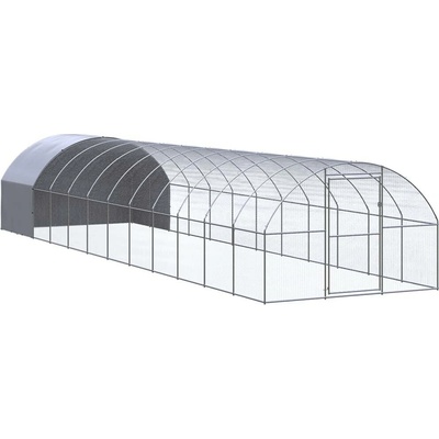 vidaXL Venkovní klec pro kuřata 3 × 12 × 2 m pozinkovaná ocel 9799.3095477