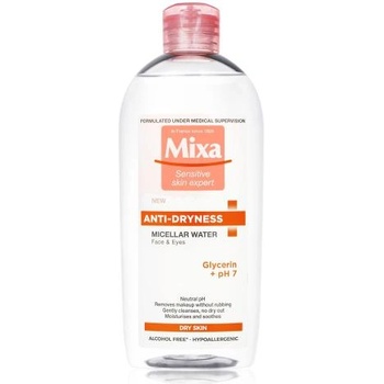 Mixa Anti-Dryness 400 ml мицеларна вода против изсушаване на кожата за жени