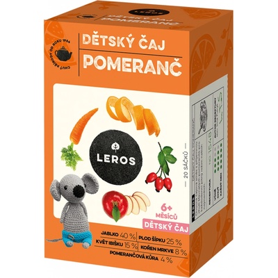 LEROS Pomeranč 20 x 2g