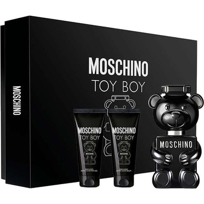 Moschino Toy Boy EDP 50 ml + balzam po holení 50 ml + sprchový gél 50 ml darčeková sada