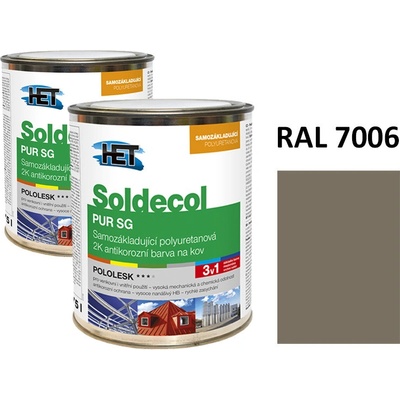 Soldecol PUR SG 0,75L RAL 7006