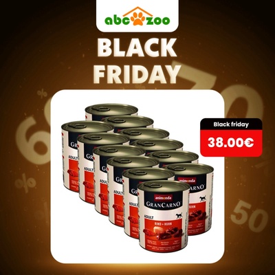 Animonda Gran Carno Original Adult hovädzie mäso a kura 12 x 800 g