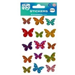 Sticker Boo Stick epoxy butterflies 100x200 s-boo pbh 50/600