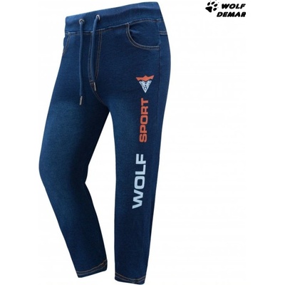 Wolf chlapecké 3/4 riflové kalhoty T2938 modré