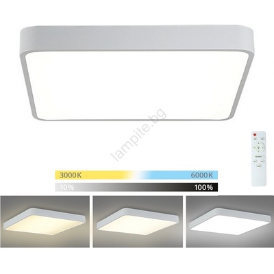 Brilagi - LED регулируемо осветително тяло POOL SQUARE LED/36W/230V 3000-6000K 40x40 см (BG0829)