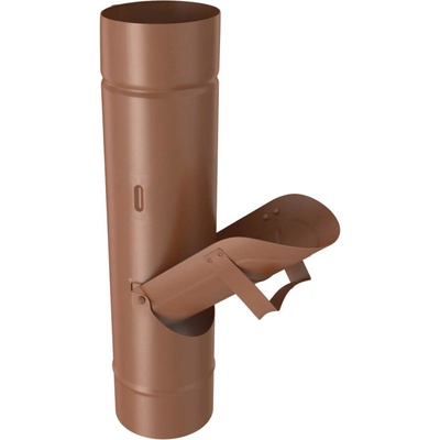 Zambelli Odvaděč vody 80 mm RAL 8004 cihlově červená