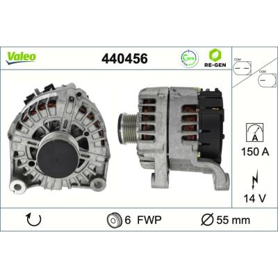 Alternátor VALEO 440456