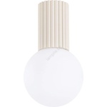 Sollux SL. 1718 - Плафон за баня HALO 1xG9/8W/230V IP44 кремав (SLX1431)