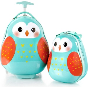 HEYS Travel Tots Owl - set of backpack and suitcase (HEYS-13030-3087)