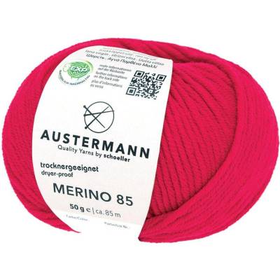 Pletací příze Austermann Merino 85 EXP Barva: 08 ROT