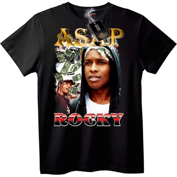 NOONEBRAND Тениска A$AP Rocky Градска - S, Black