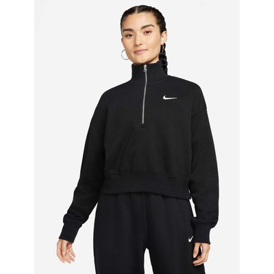 Nike Блуза w nsw phnx flc qz crop