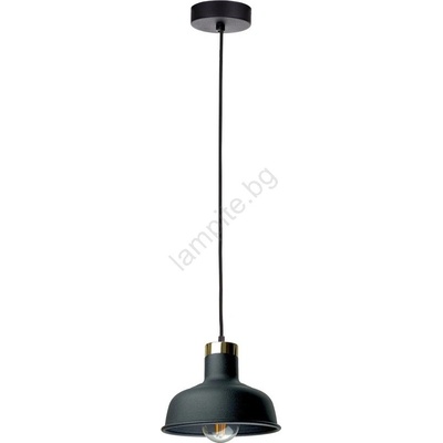 Keter Lighting Пендел HEBE 1xE27/60W/230V черен (KE0181)