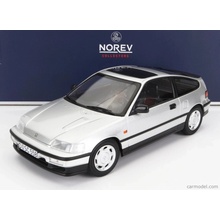 Norev Honda Crx 1990 Silver 1:18