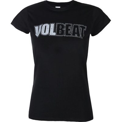 HYBRIS тениска дамска Volbeat - Logo - Black - HYBRIS - WMX-5-VB008-H46-6-BK