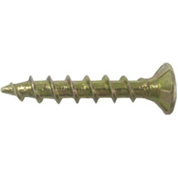 PREMIUM Винт за дърво 5 х 16 мм жълт , поцинкован premiumfix - 200 бр. - 29655 (29655v)