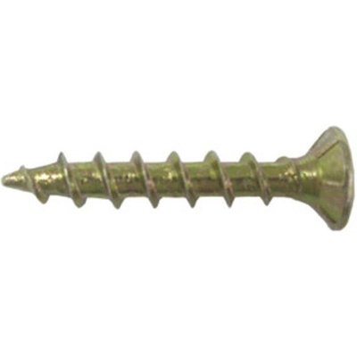 PREMIUM Винт за дърво 5 х 16 мм жълт , поцинкован premiumfix - 200 бр. - 29655 (29655v)