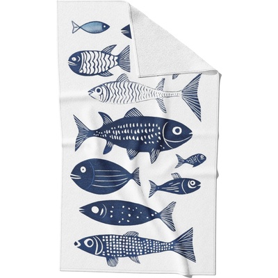 Takoy HT-00168 Rýchloschnúci uterák rybky z hĺbin 30 x 50 cm
