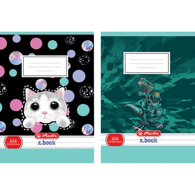 Herlitz Sešit A6 624 linka mix motivů