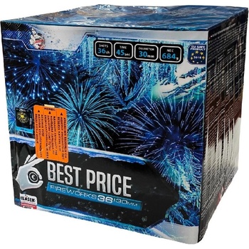 Kompaktný ohňostroj 36 rán 30 mm Best Price Frozen