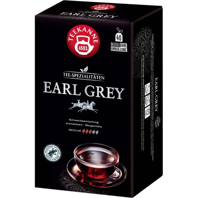TEEKANNE Earl Grey Specialty Tea RFA 40 dvoukomorových sáčků