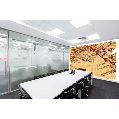 DIMEX ART Самозалепваща се флизелинова фототапета стара карта на неапол 375 x 250 см