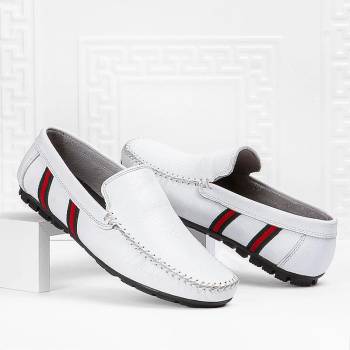 Marwells Мъжки обувки от естествена кожа - Бели 2021640 (304633_Бяло)