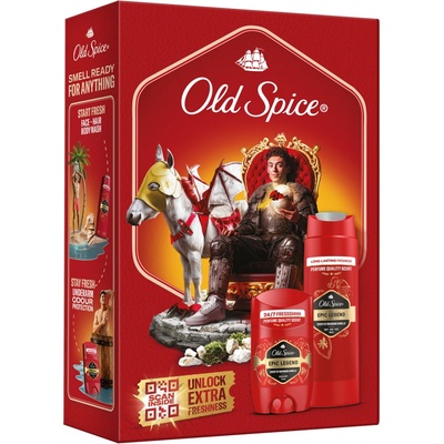 Old Spice pro muže Epic Legend sprchový gel 250 ml + deo stick 50 ml dárková sada