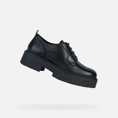 Geox Černé Dámské polobotky Spherica EC7 G004248 Černá