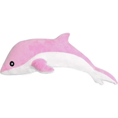 mamido Plyšová hračka ružový delfín 70 cm