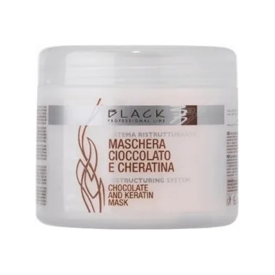 Black Professional Line Maschera Cioccolato - Маска за коса с шоколад и кератин 500мл
