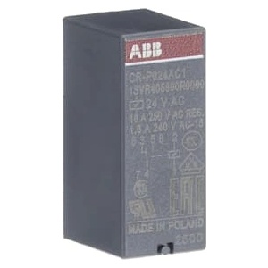 ABB Щепселно реле abb cr-p024ac1, 16a/24vac, 1no (m518409)