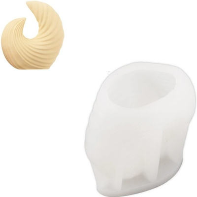 Manumi Silikonová forma na odlévání kreativní hmoty vlna 86x55x92mm 1 ks