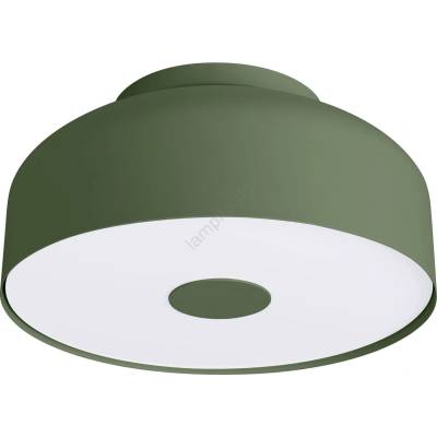 Sollux SL. 1680 - Таванно осветително тяло OMIQ 4xE27/15W/230V, Ø 30 см, зелено (SLX1634)