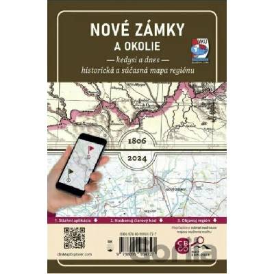Nové Zámky a okolie – Kedysi a dnes (Historická a súčasná mapa regiónu)