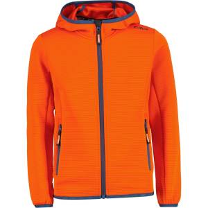 CMP Детско поларено яке CMP Kid's Jacket with Fix Hood Fleece jacket - Orange - размер 140 (EU) (703-6922-0213)